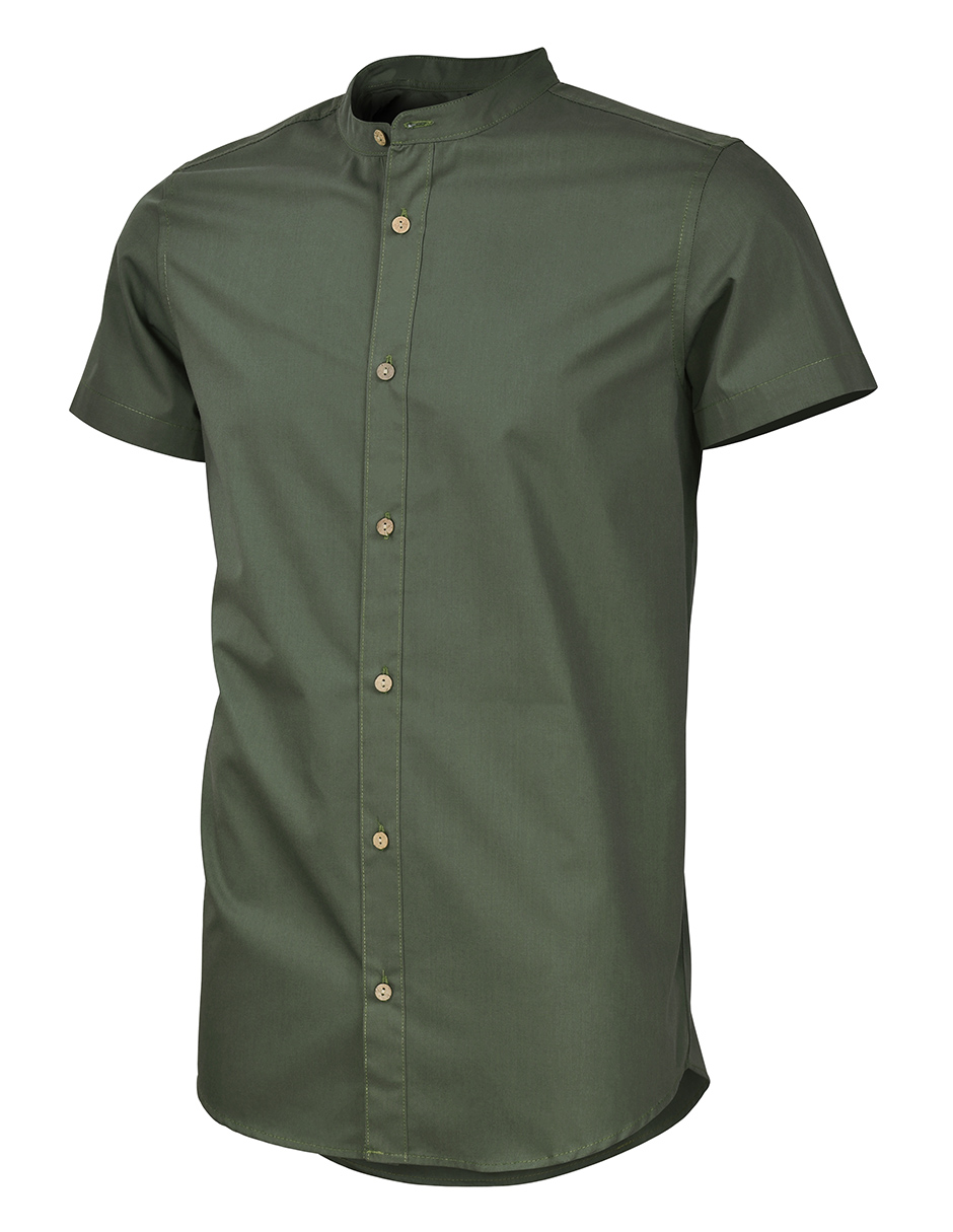 CAMISA FORUM CUELLO MAO VERDE PARA CABALLERO