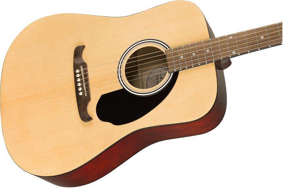 Guitarra Acústica Fender FA-125 Natural Brillo con funda 