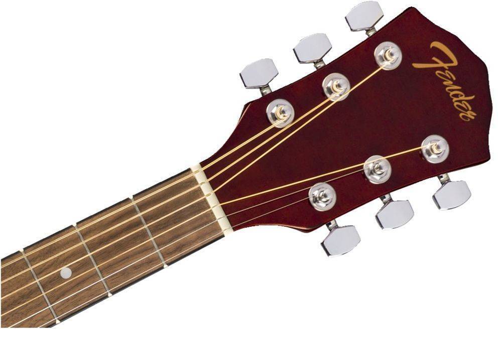 Guitarra Acústica Fender FA-125 Natural Brillo con funda 