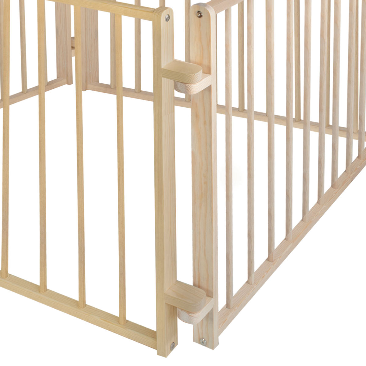 Corral De Madera Para Bebé - Barandales Modulares Duduk