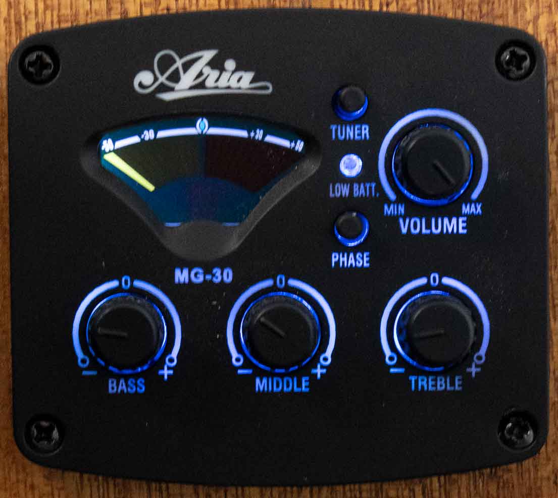 Guitarra Electroacústica Aria Fet-T1