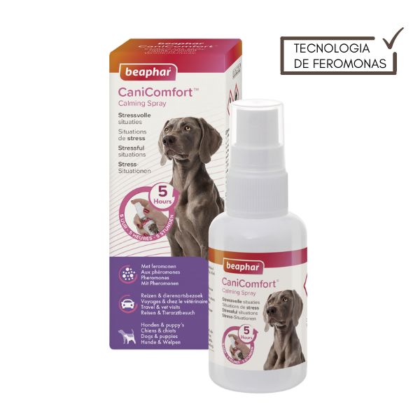 Beaphar Spray Canicomfort 60ml. Feromonas Calmantes P/perro.