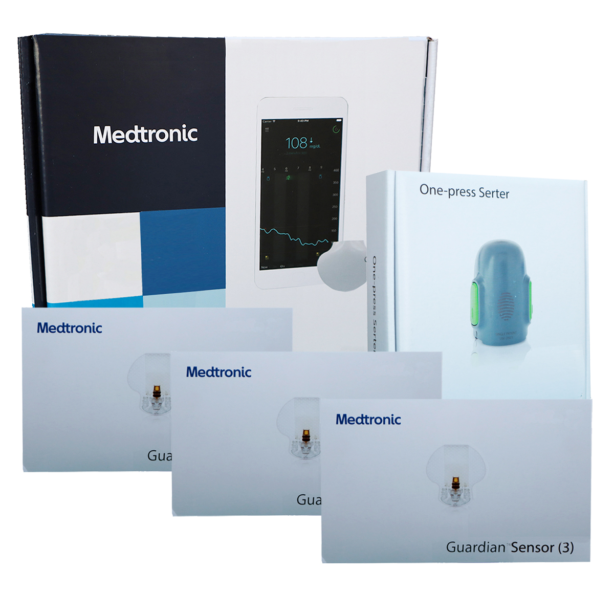 Medtronic Guardianconnect Monitor Continuo Glucosa Kit