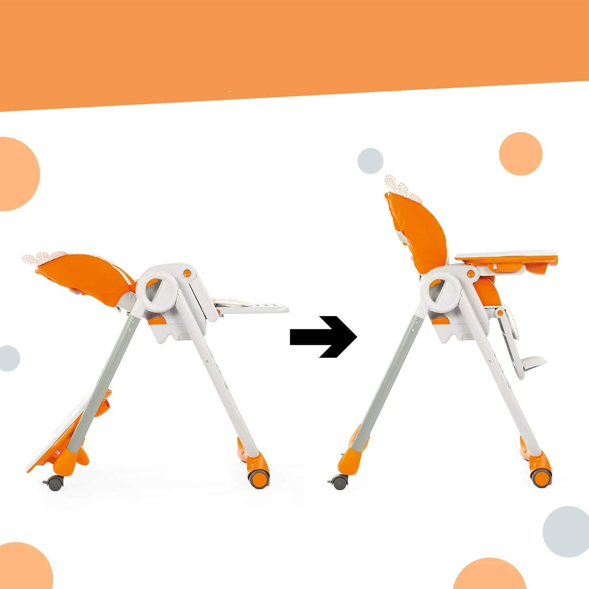 Chicco Silla Alta Polly 2 Start Fancy Pollo