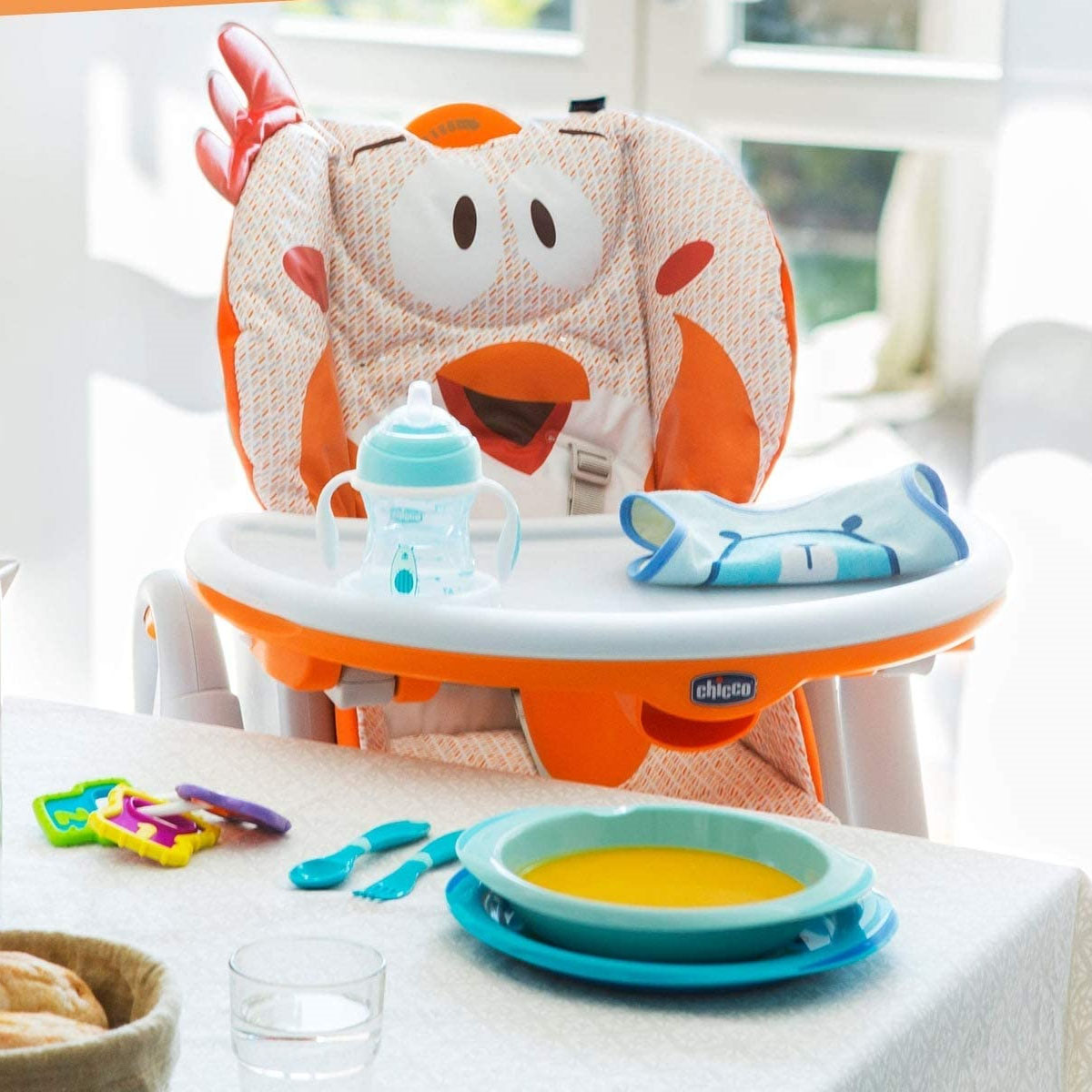 Chicco Silla Alta Polly 2 Start Fancy Pollo