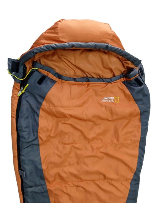 Mountain Equipment - Kryos - Saco de dormir de plumas - Cardinal Orange |  Regular - Body Size: 185 cm - Zip: Left