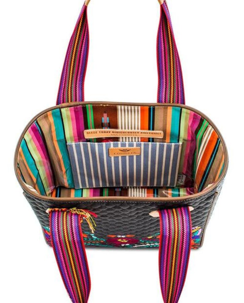 Bolsa Venice | Consuela | Premium | Detalles En Piel | Bordado | Tote | 6146