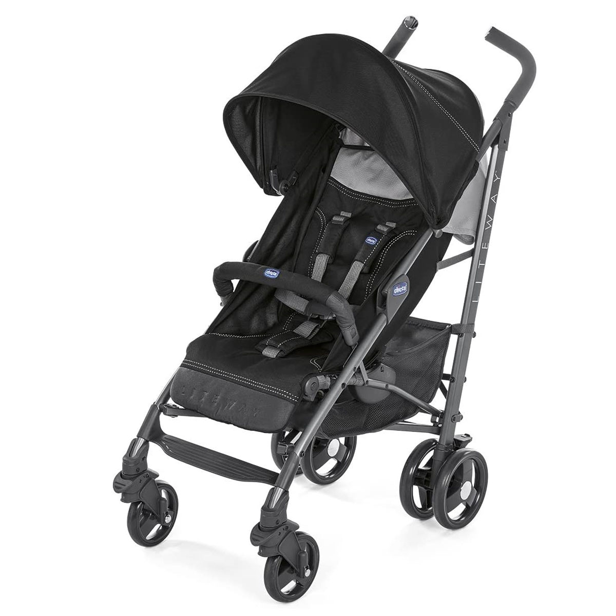 Chicco Carriola de Bastón Liteway 3 Complete Negra