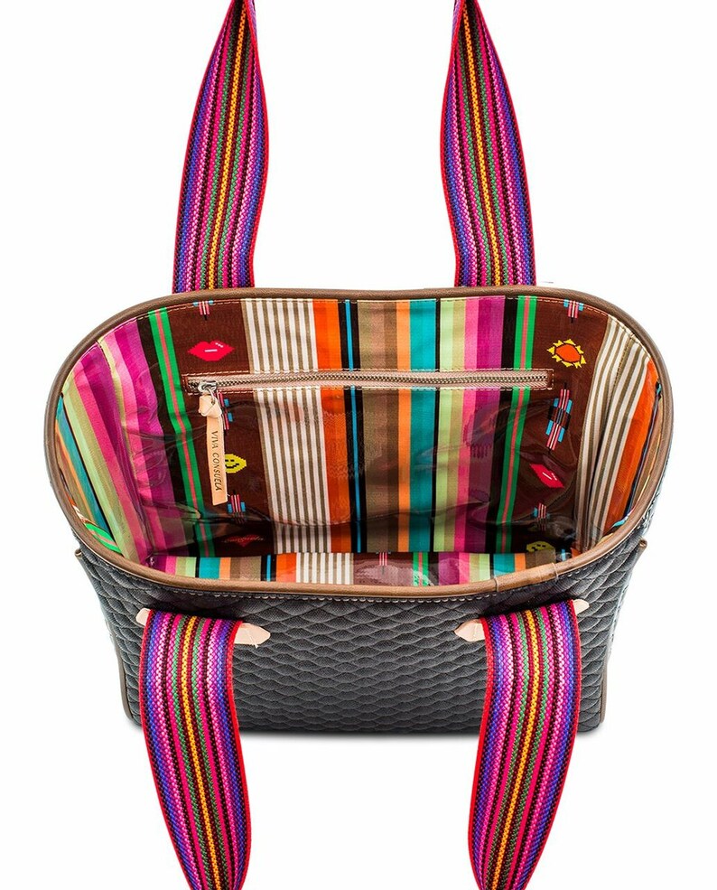 Bolsa Venice | Consuela | Premium | Detalles En Piel | Bordado | Tote | 6146