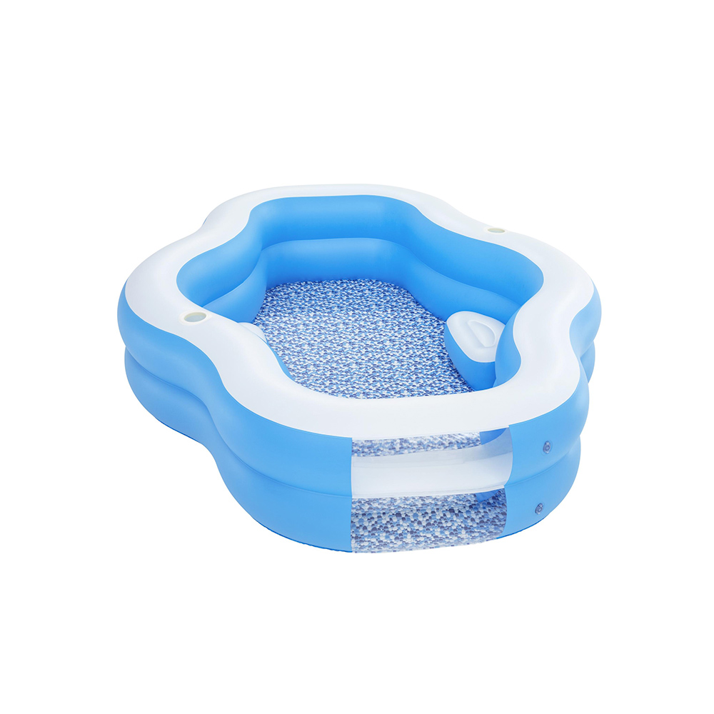 Alberca Inflable Familiar Con Asientos Bestway 821 Lts 270 Cm Azul