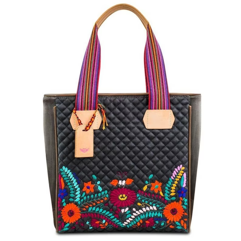 Bolsa Venice | Consuela | Premium | Detalles En Piel | Bordado | Tote | 6146