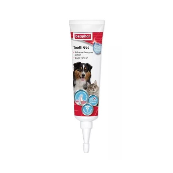 Gel Dental Que No Necesita Cepillado Para Perro Gato Beaphar
