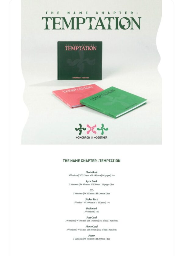 K pop - TxT - The Name Chapter: Temptation