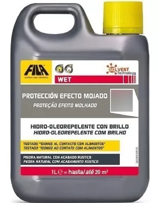 Fila Wet Sellador Hidro-oleorepelente Efecto Mojado Rusticas