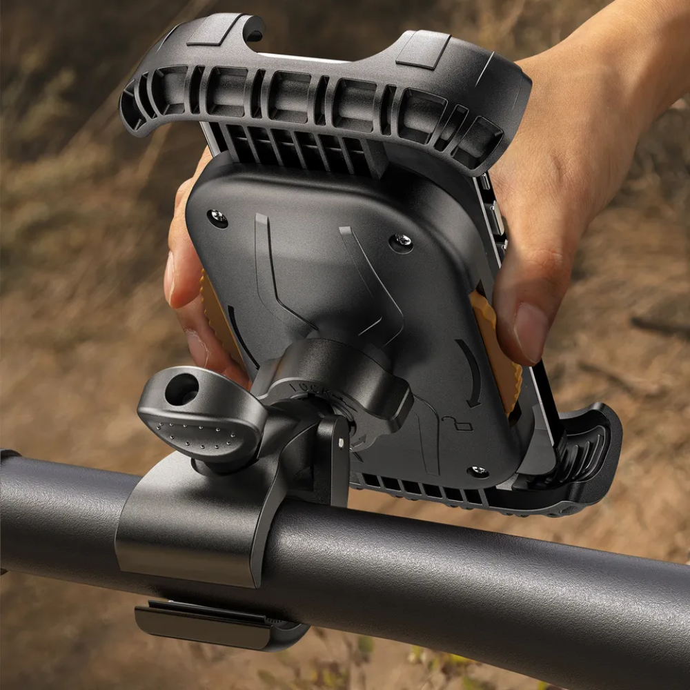 Soporte Celular Bicicleta, Soporte para Celular Motocicleta - Universal Rotación 360 Anti Vibración.