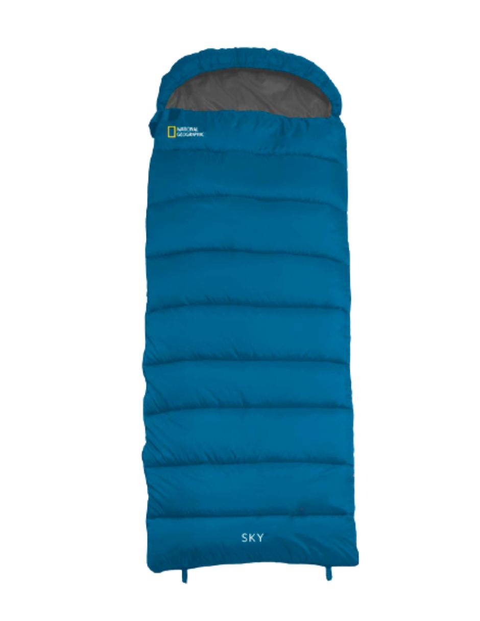 Saco de Dormir Sintético Sioux 1000 Left Azul - Límite Sur