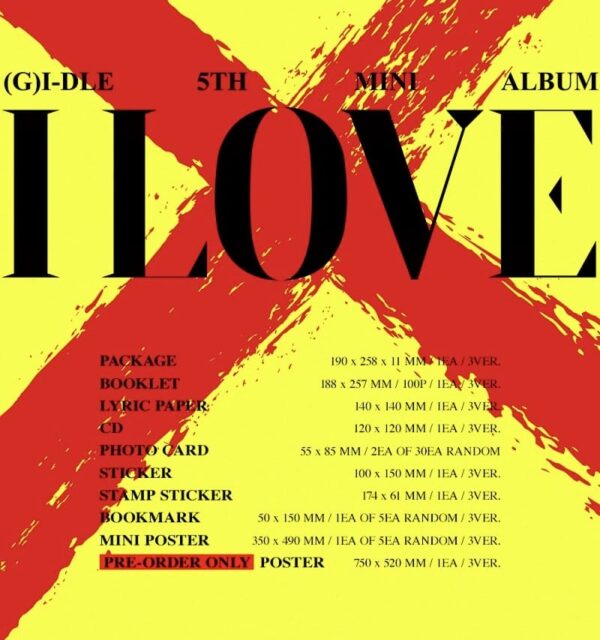 K pop - (G)I-DLE - I LOVE