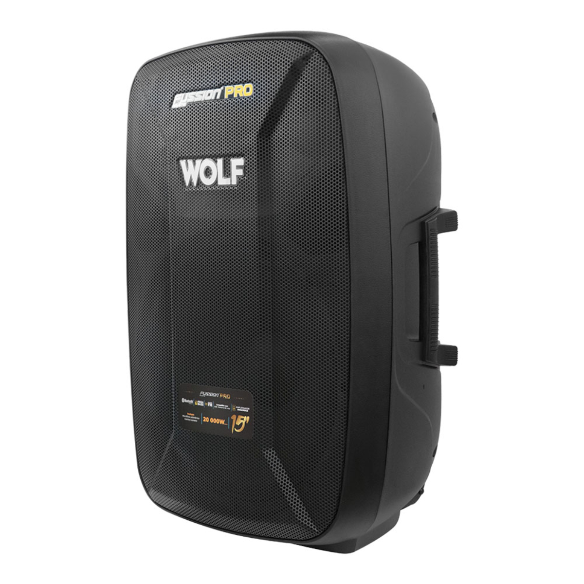 BAFLE AMPLIFICADO FUSSION PBS-15WOLF 15" 20000W PMPO ENDY12