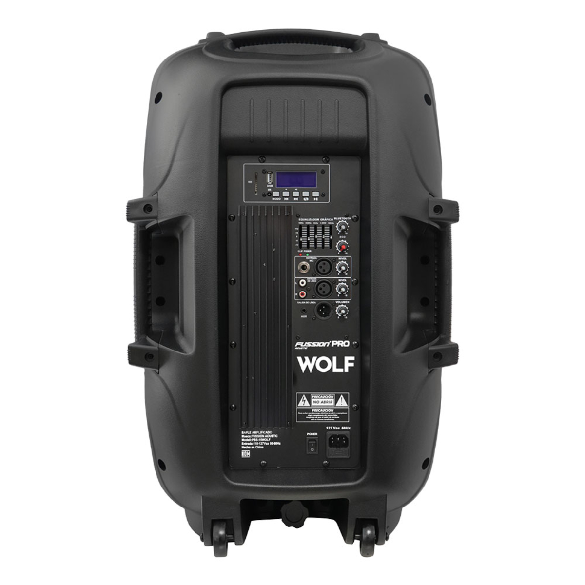 BAFLE AMPLIFICADO FUSSION PBS-15WOLF 15" 20000W PMPO ENDY12