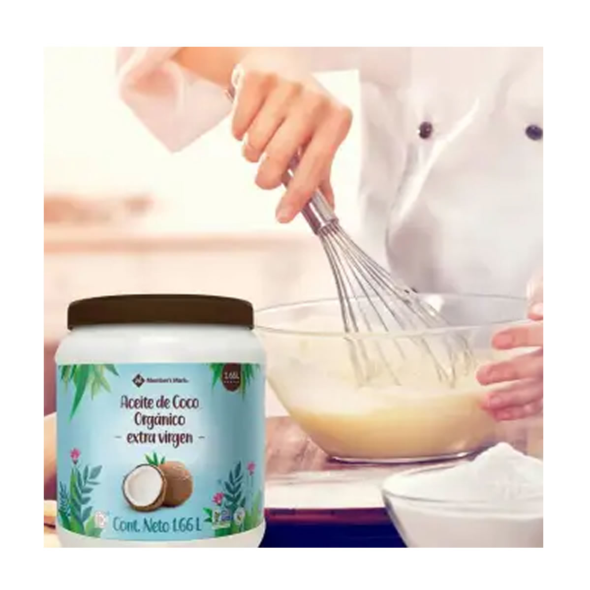 Aceite de Coco Members Cococare Extra Virgen Orgánico 1.66 L