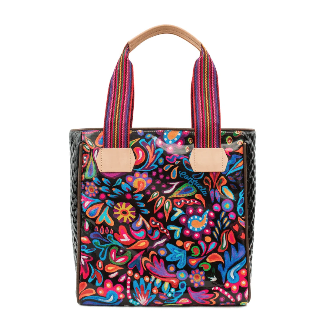Bolsa Angie Consuela | Premium | Detalles En Piel | Llavero Huichol