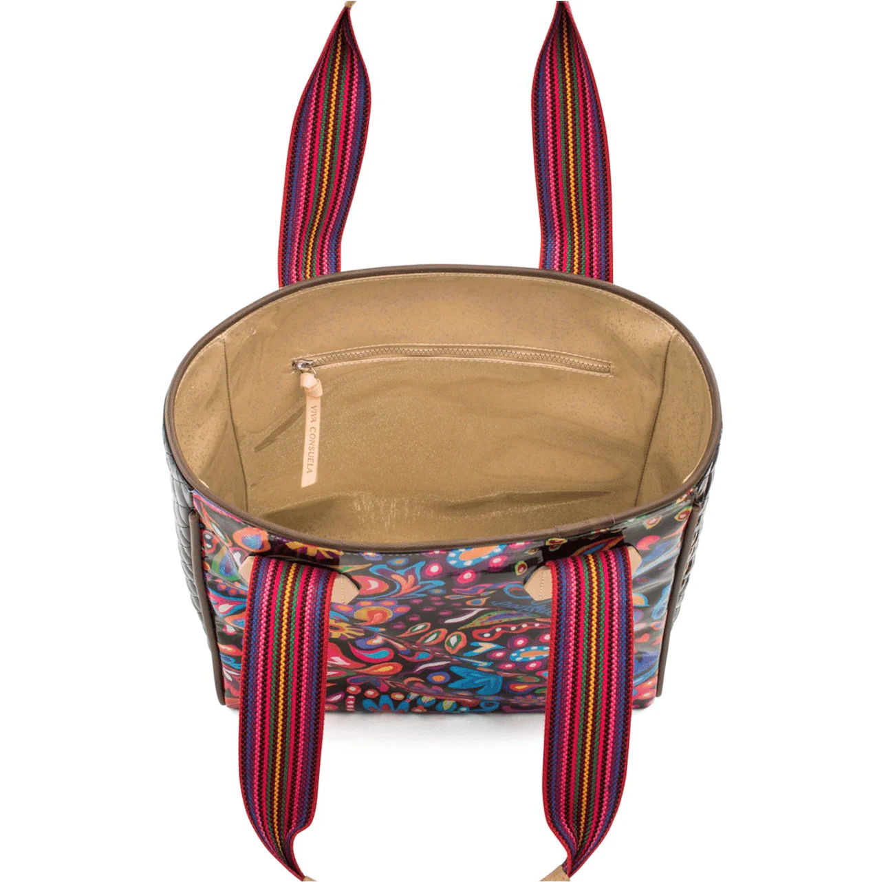 Bolsa Angie Consuela | Premium | Detalles En Piel | Llavero Huichol