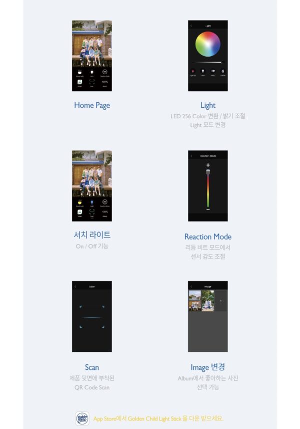 K pop - Golden Child - Lightstick Oficial