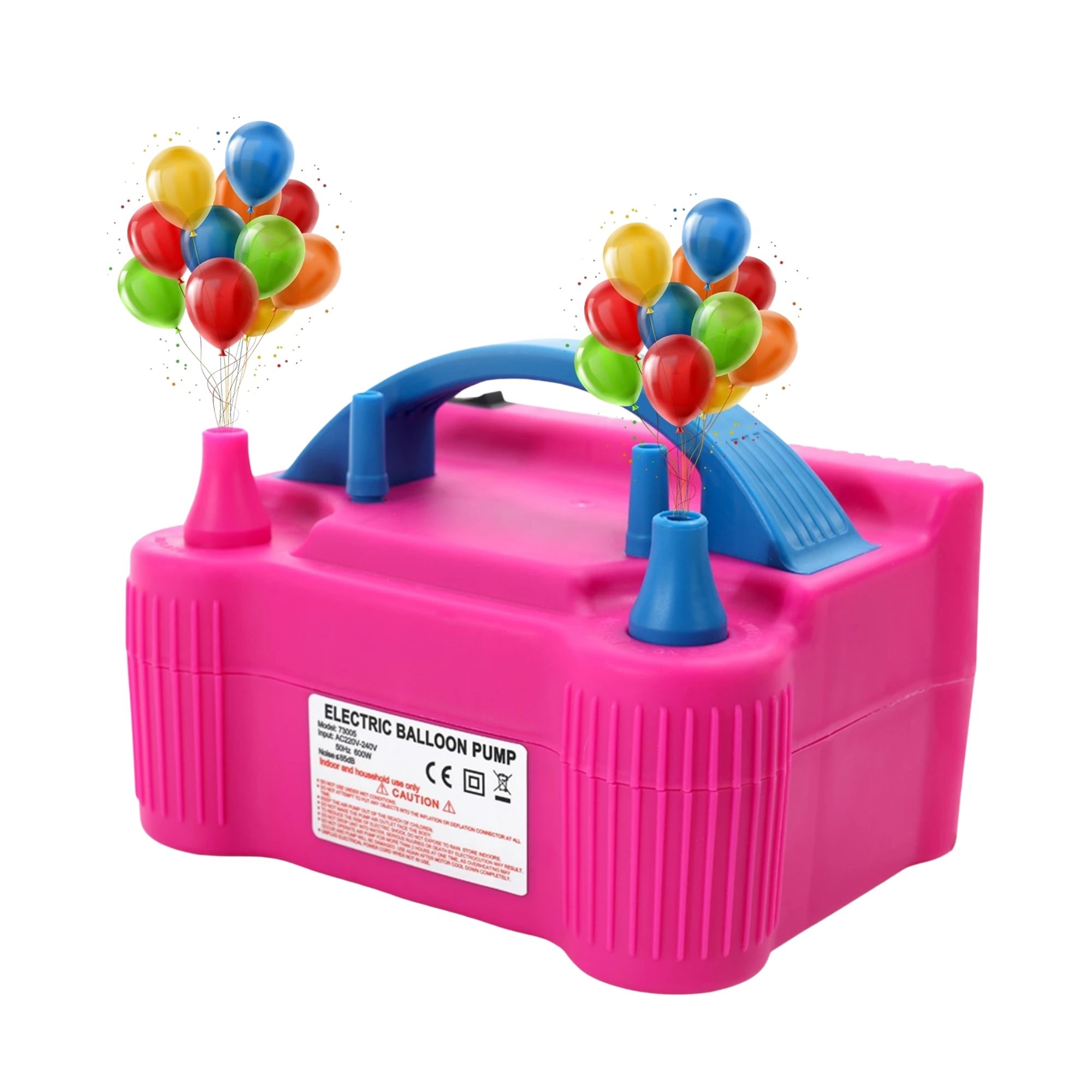 Infladora De Globo Bomba Eléctrica de Globos 110V~120V, 600 Vatios.