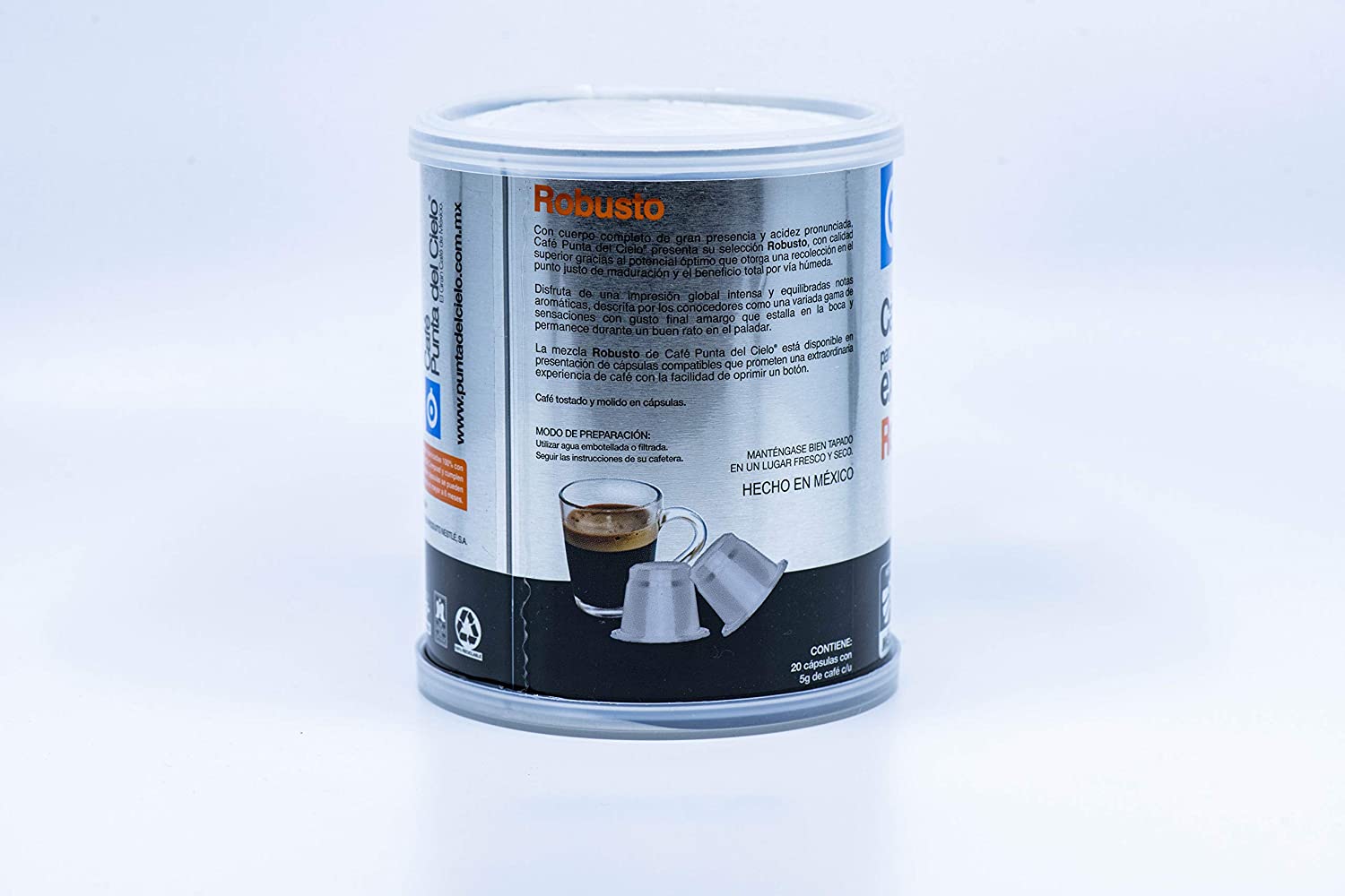 Cápsulas Compatibles Café Punta del Cielo Para Café Express Robusto