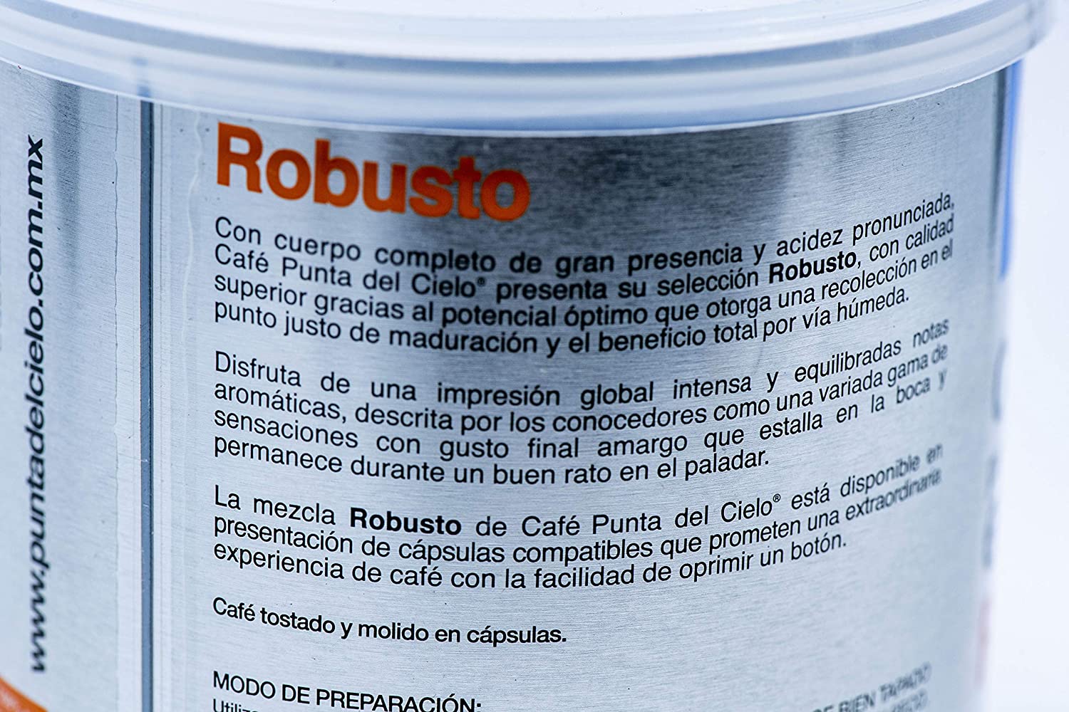 Cápsulas Compatibles Café Punta del Cielo Para Café Express Robusto