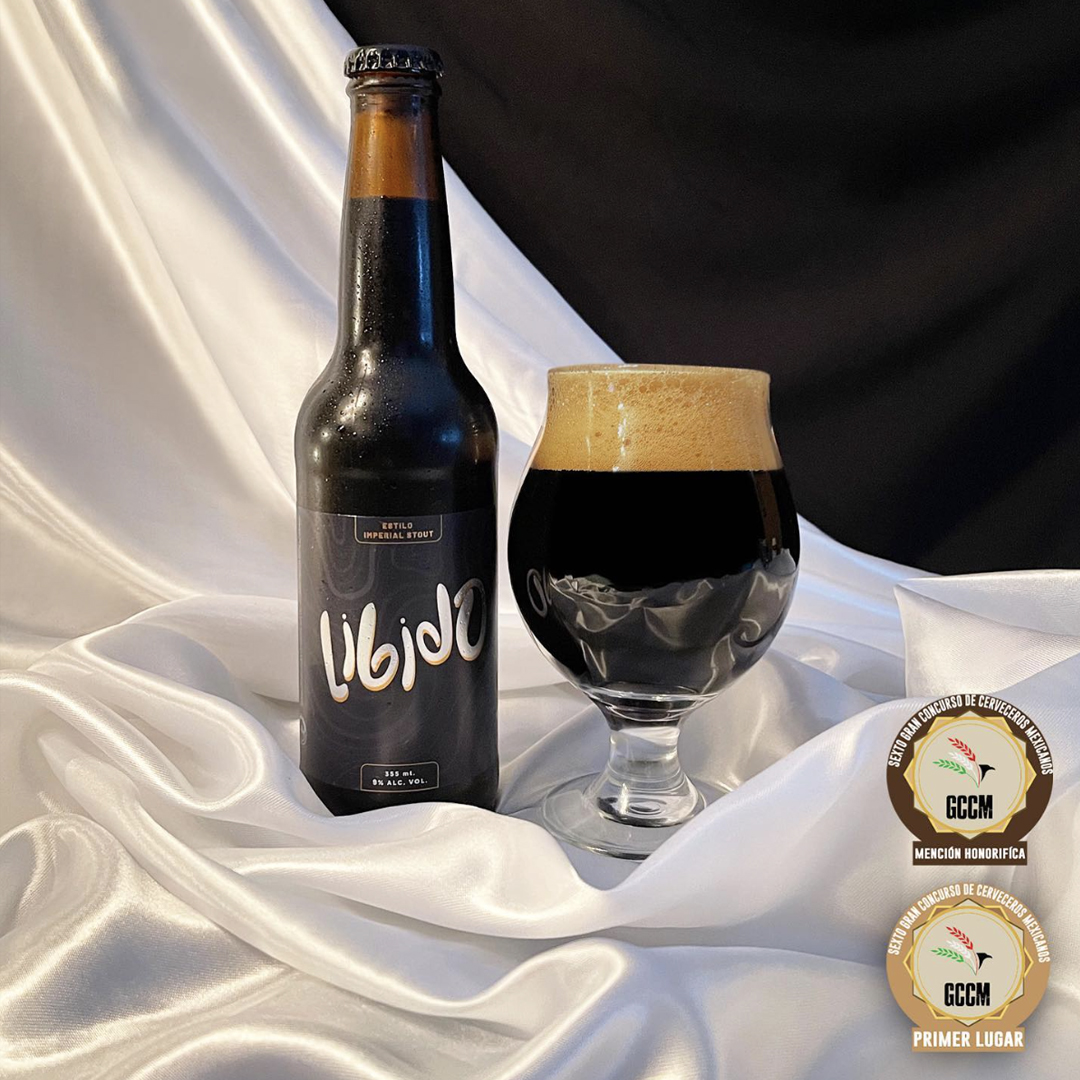 Paquete de Cerveza Libido 6 pzas. 355 ml c/u.