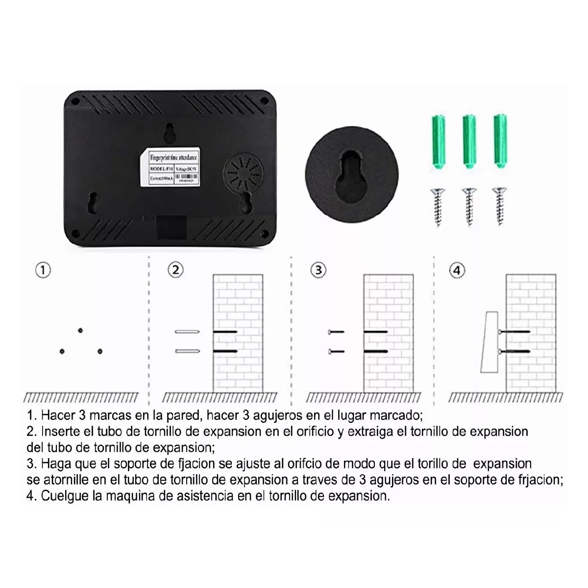 Reloj Checador Huella Biométrico Digital Memoria Internet