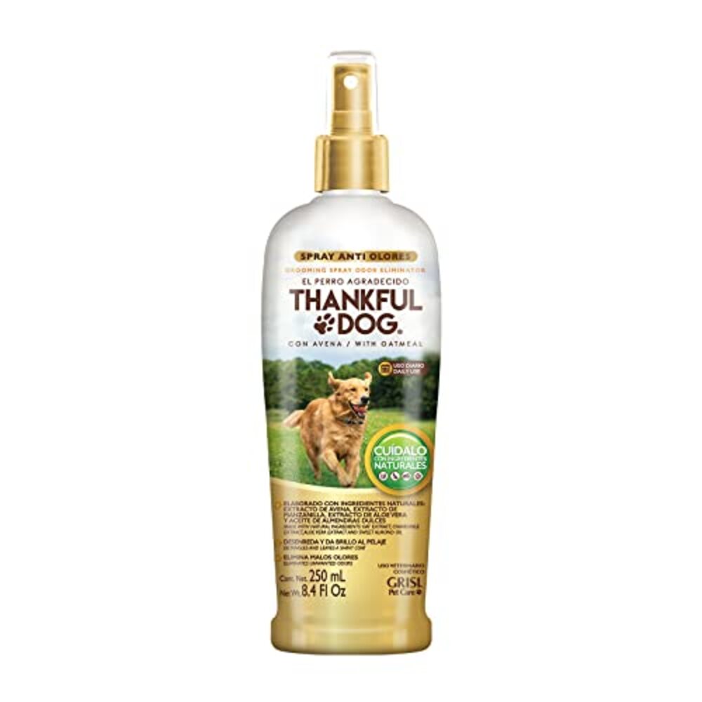 Spray Antiolores Thankful Dog Avena para Pelaje 250 ml