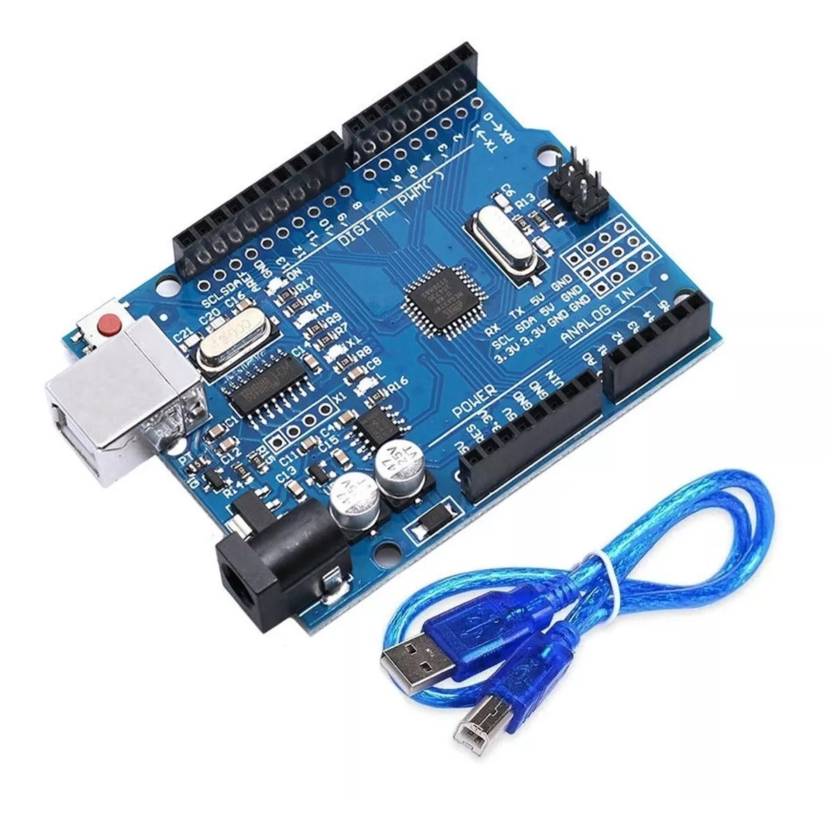 Cable Usb Uno R3 Smd Con Compatible Con Arduino Ide