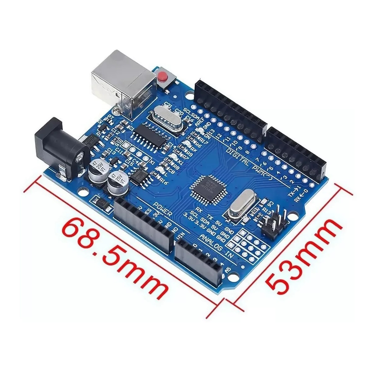 Cable Usb Uno R3 Smd Con Compatible Con Arduino Ide