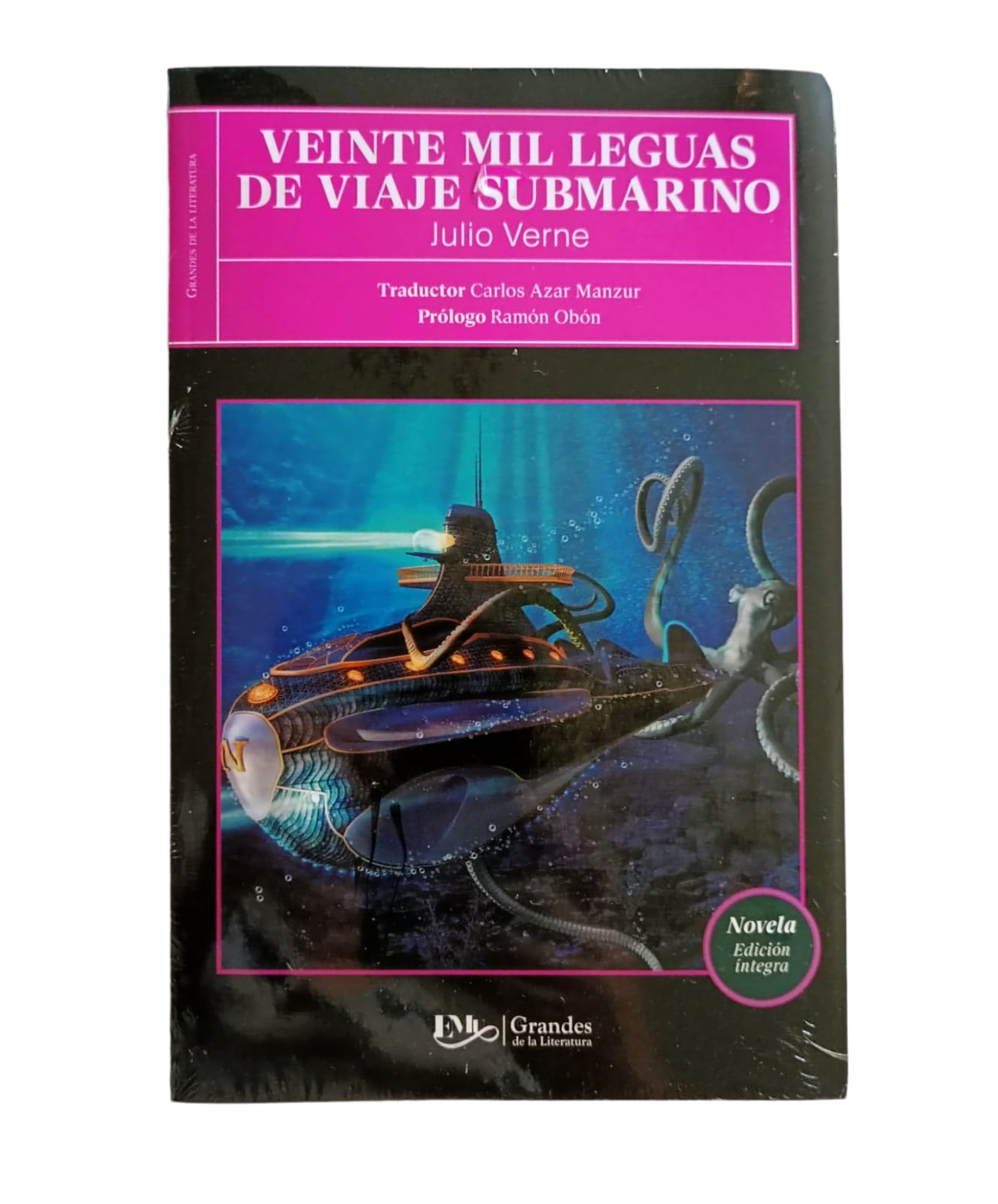 VEINTE MIL LEGUAS DE VIAJE SUBMARINO , JULIO VERNE EDICIÓN COMPLETA 