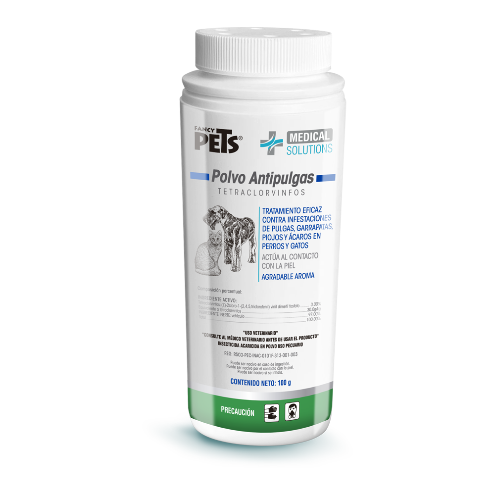 MS - POLVO ANTIPULGAS 100 GRS