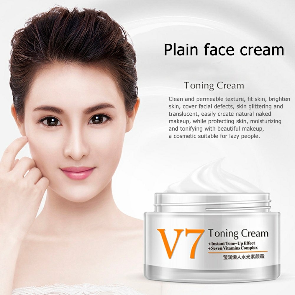 Crema Blanqueadora Al Instante E Hidratacion Profunda V7, Crema Para El Rostro Hidratante Desmanchadora, Crema Facial Aclarante .