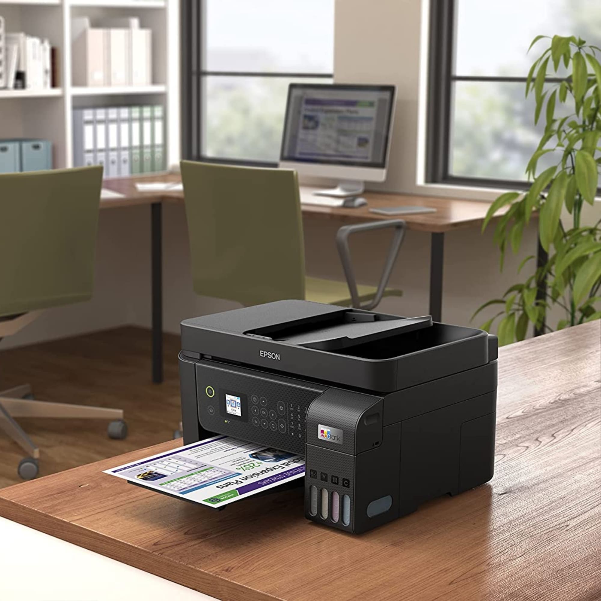 Impresora Multifuncional Epson EcoTank L5290, Sistema de Tinta Continua, USB, Wi-Fi, Dúplex, 33 ppm Negro, 15 ppm Color