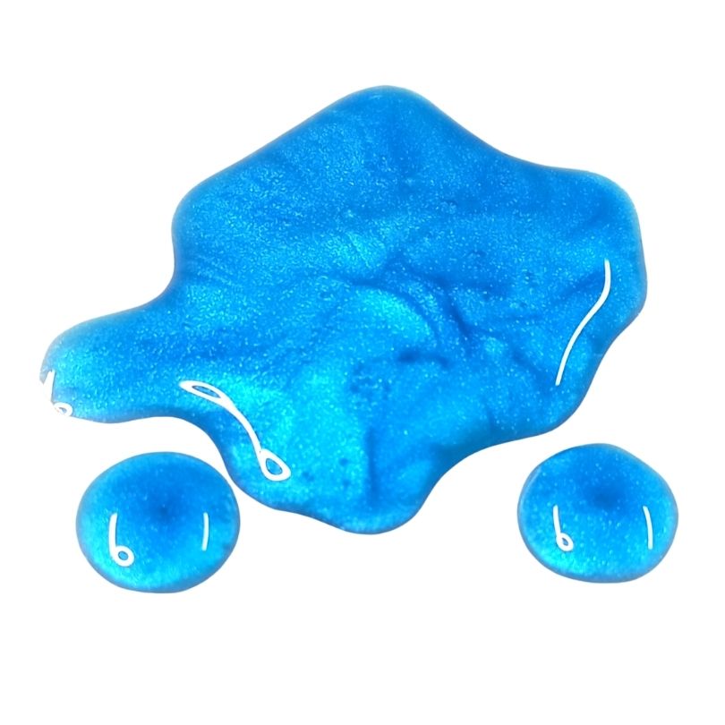 Colorante Líquido No Migrante para Jabones de Glicerina Azul perlado 40ml 