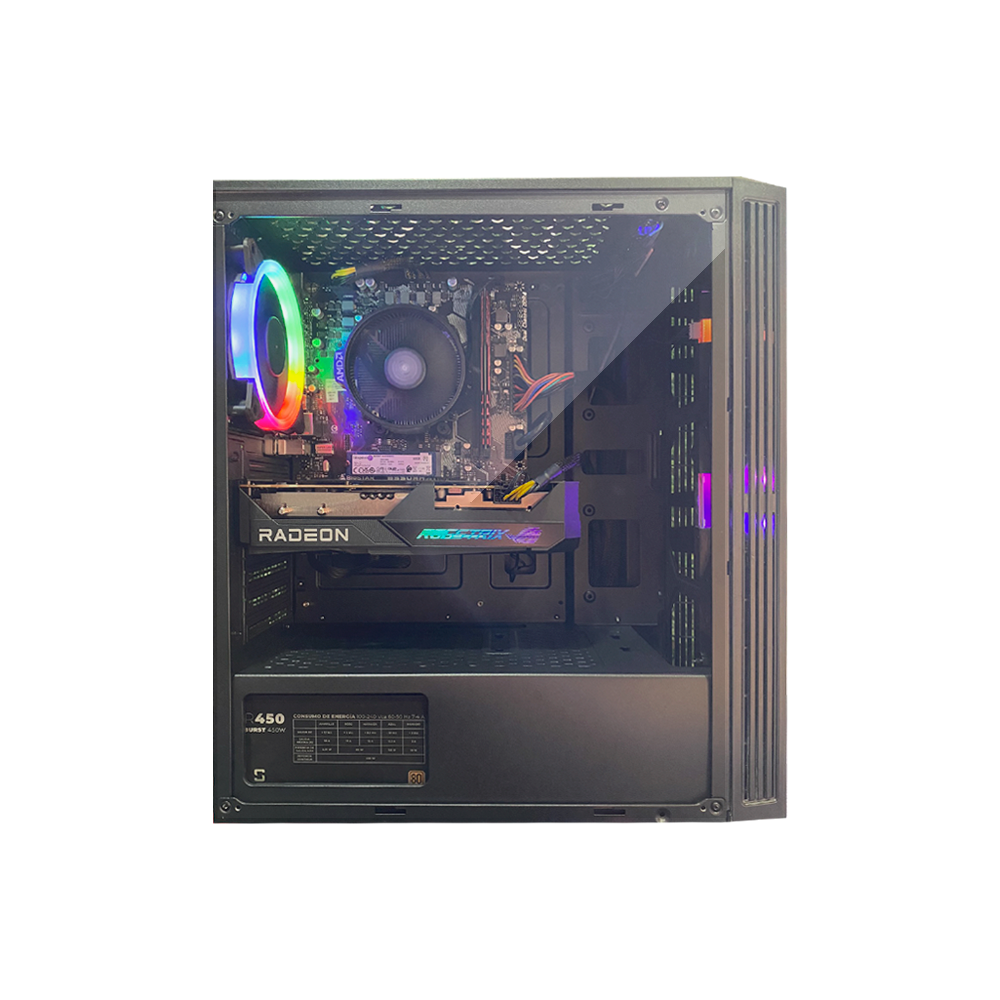 Pc Gamer JATS RX 6600 XT Ryzen 5 5600X 16 GB Ram 500 GB NVME