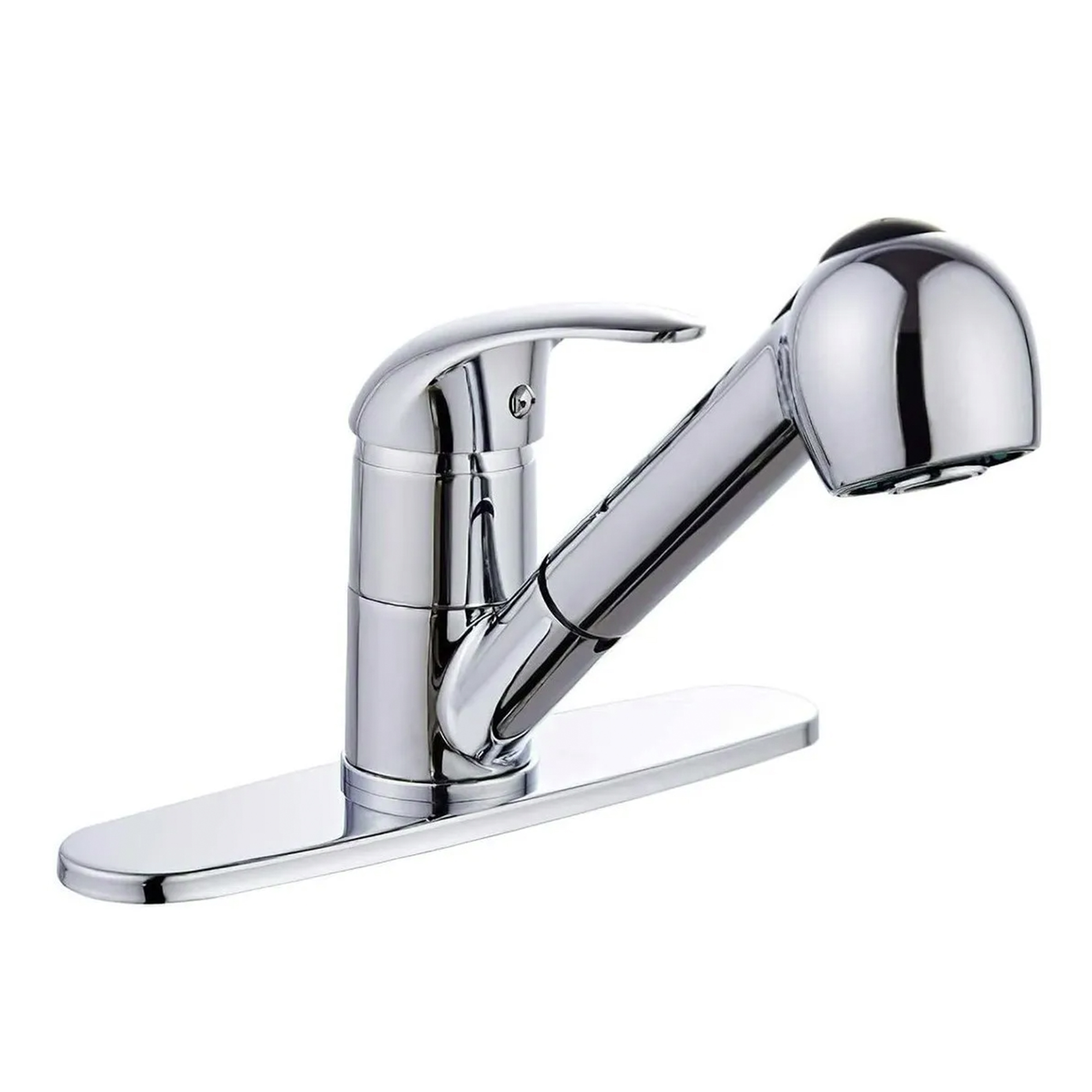 Llave Mezcladora Solvex Monomando Fregadero Acero Inoxidable SP-80080.