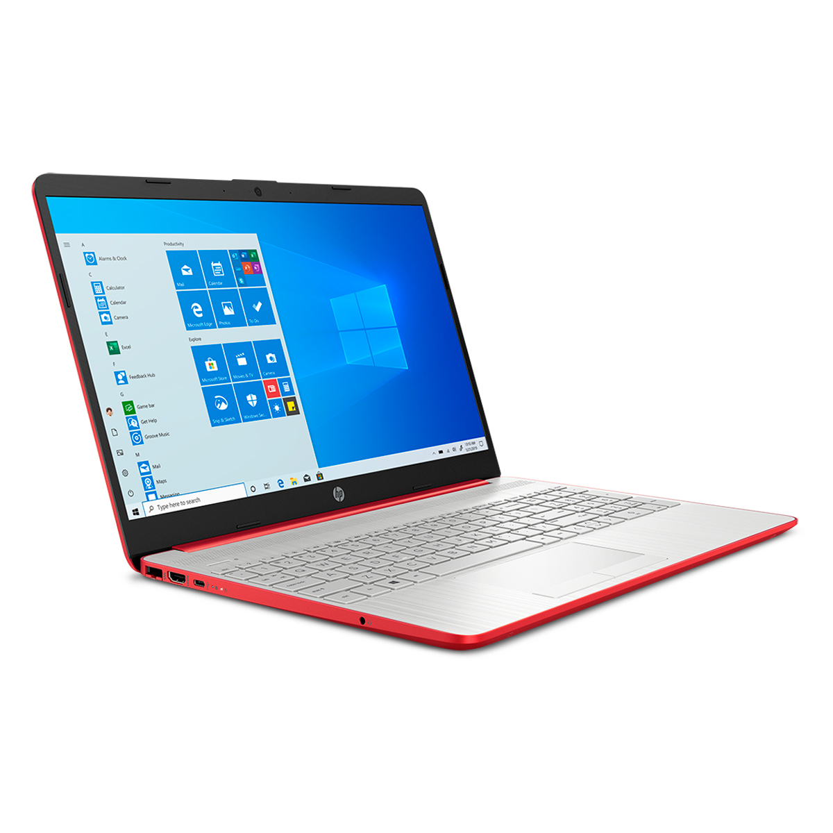 Laptop Hp I3-1115g4 8gb 256gb Ssd 15.6 W11h Roja 15-dw3500la