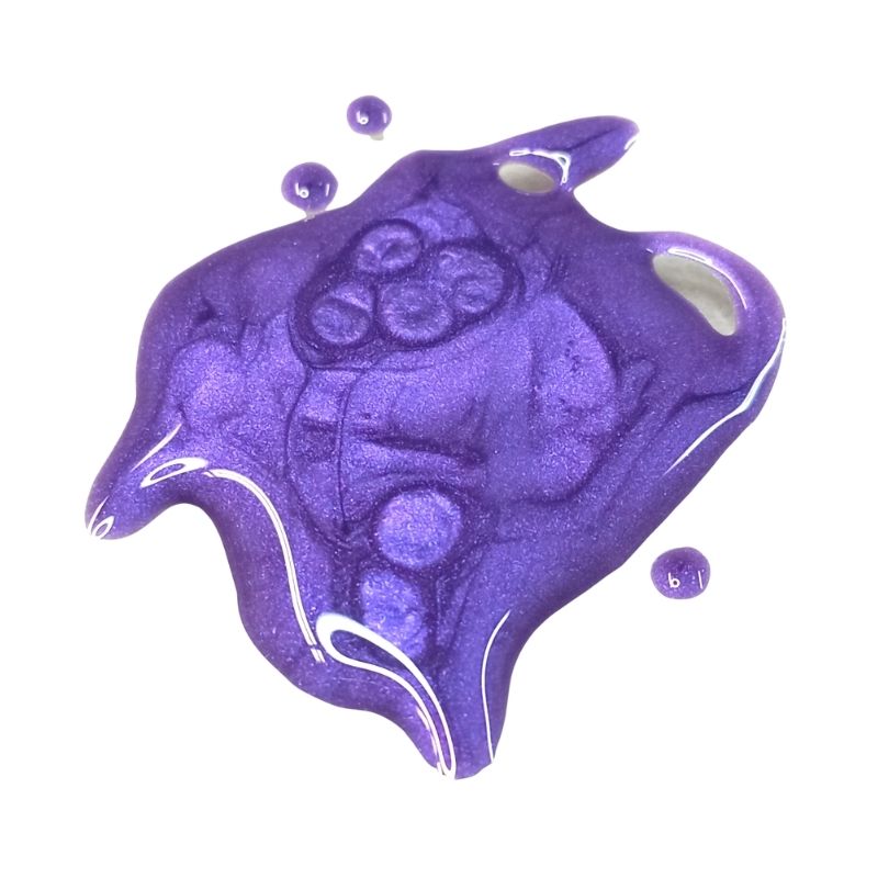 Colorante Líquido No Migrante para Jabón de Glicerina Violeta perlado 40ml 