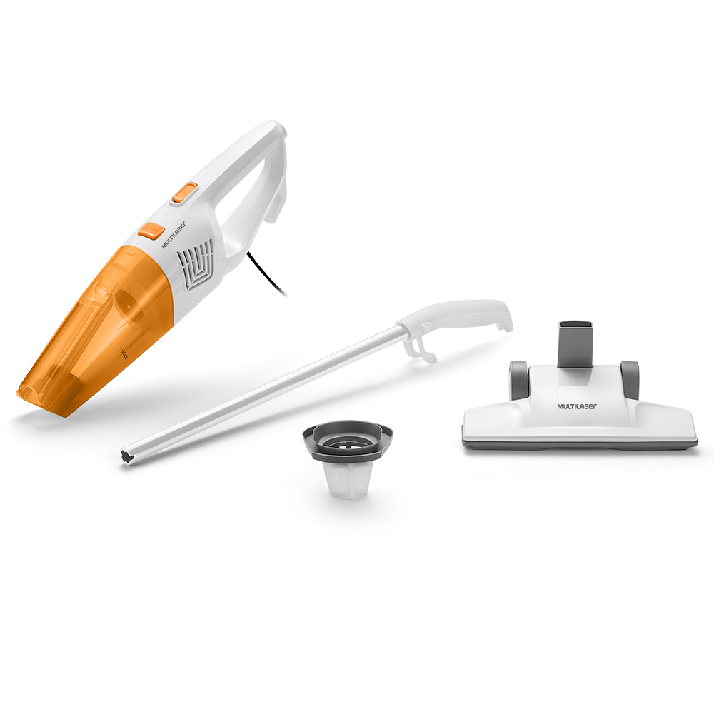 Aspiradora Vertical de Mano 600 ml Multilaser Color Naranja