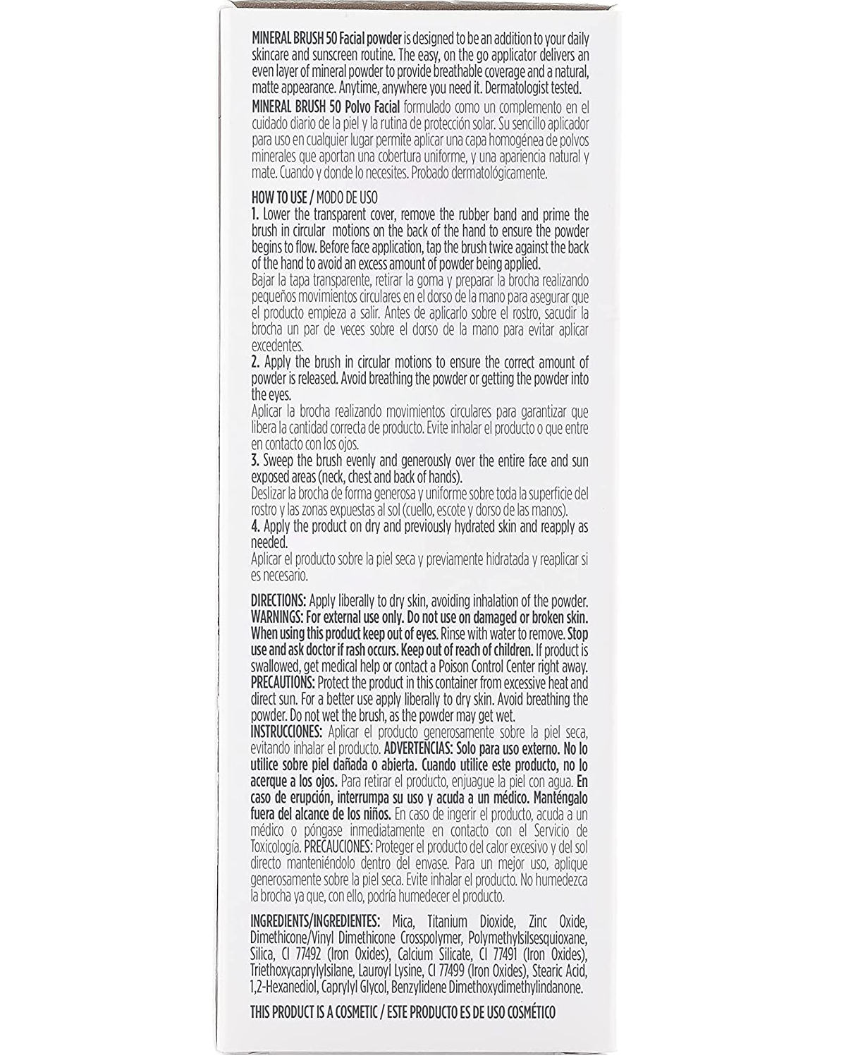 ISDIN MINERAL BRUSH 50+ FACIAL POWDER 4GR