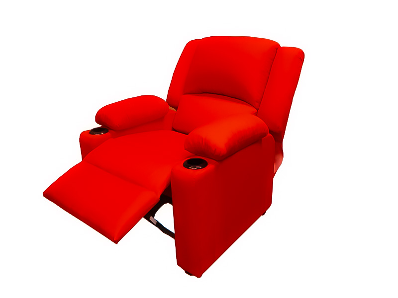 RECLINABLE NEW RED SHERATON ESPACIO MUEBLES