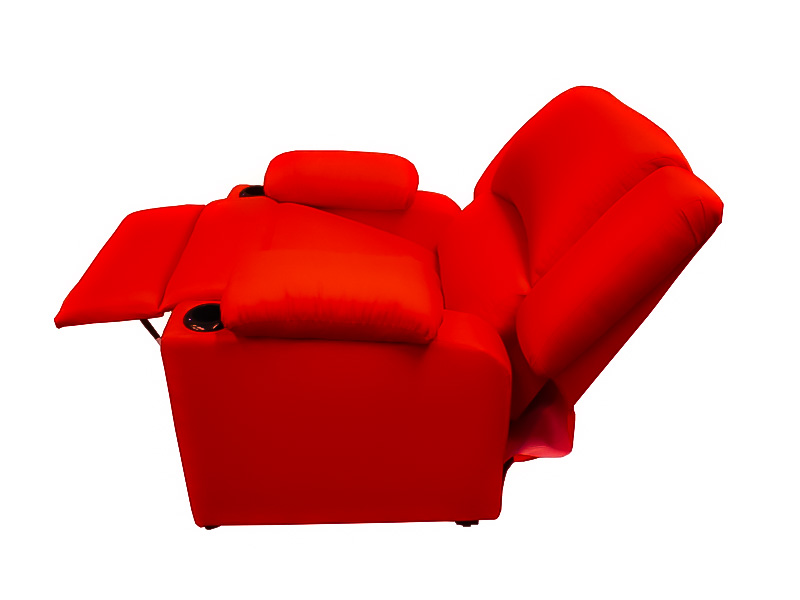 RECLINABLE NEW RED SHERATON ESPACIO MUEBLES