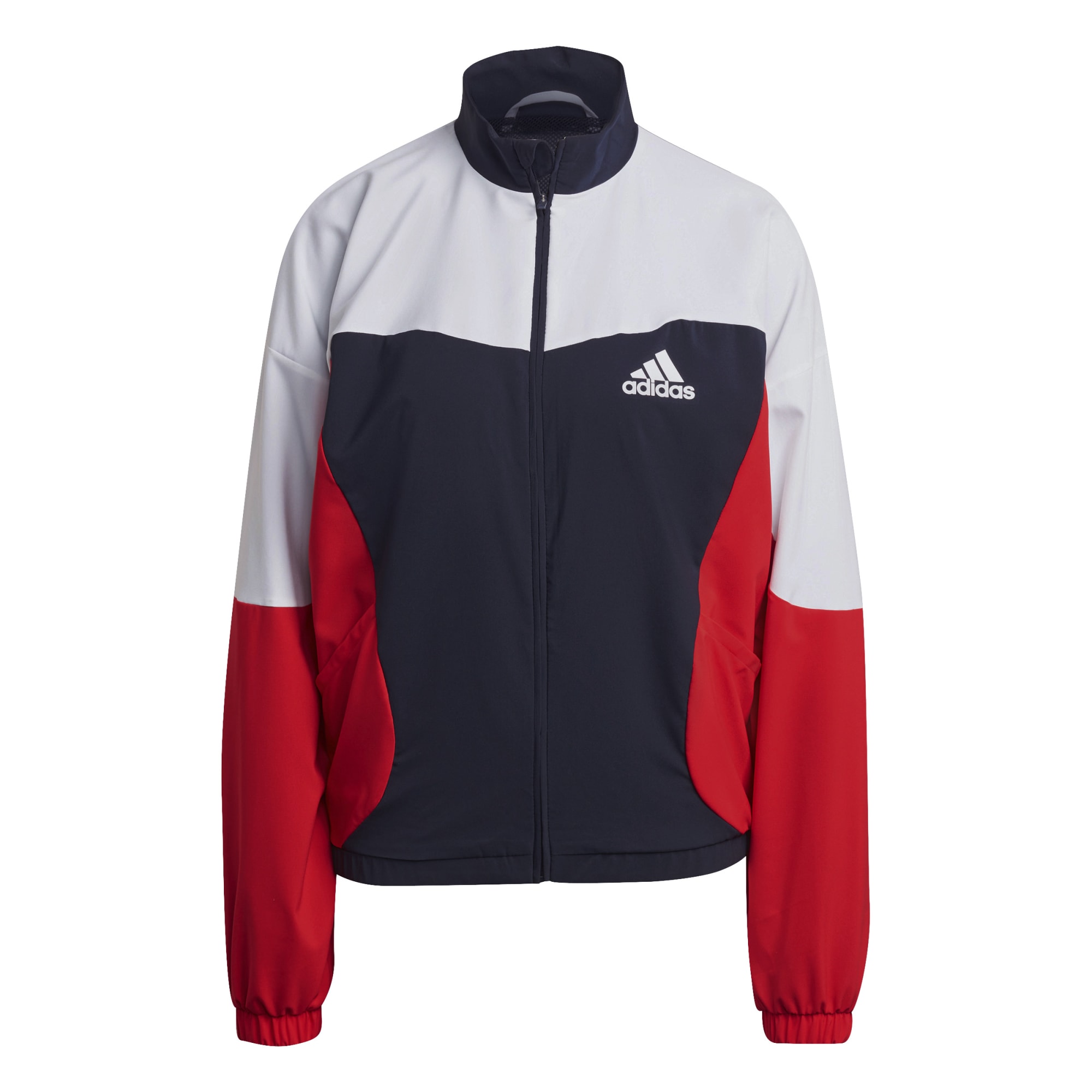 Chamarra adidas Para Dama Deportiva Designed To Move Colorblock