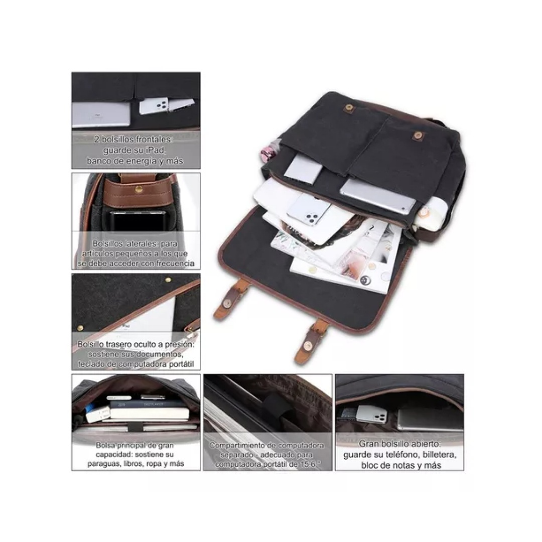 Maletín Para Laptop De 15,6 Inch Maletin Portafolio Hombre